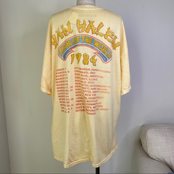 One left! UO Van Halen T-Shirt Dress - Picture 8 of 8